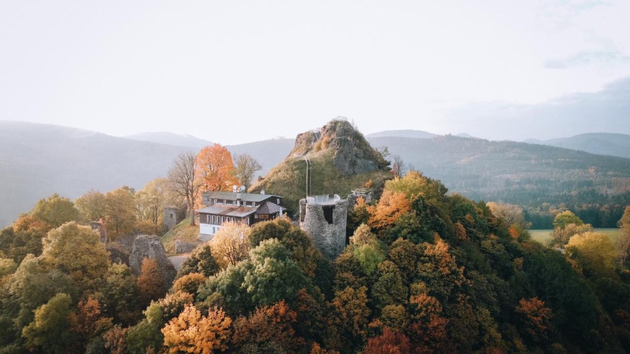 Penzion U Vyhlídky Chřibská Exterior foto