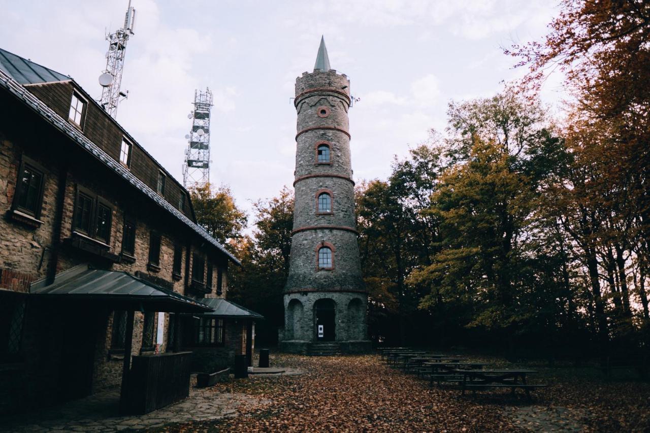 Penzion U Vyhlídky Chřibská Exterior foto