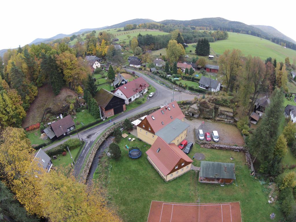 Penzion U Vyhlídky Chřibská Exterior foto