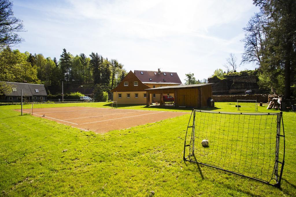 Penzion U Vyhlídky Chřibská Exterior foto
